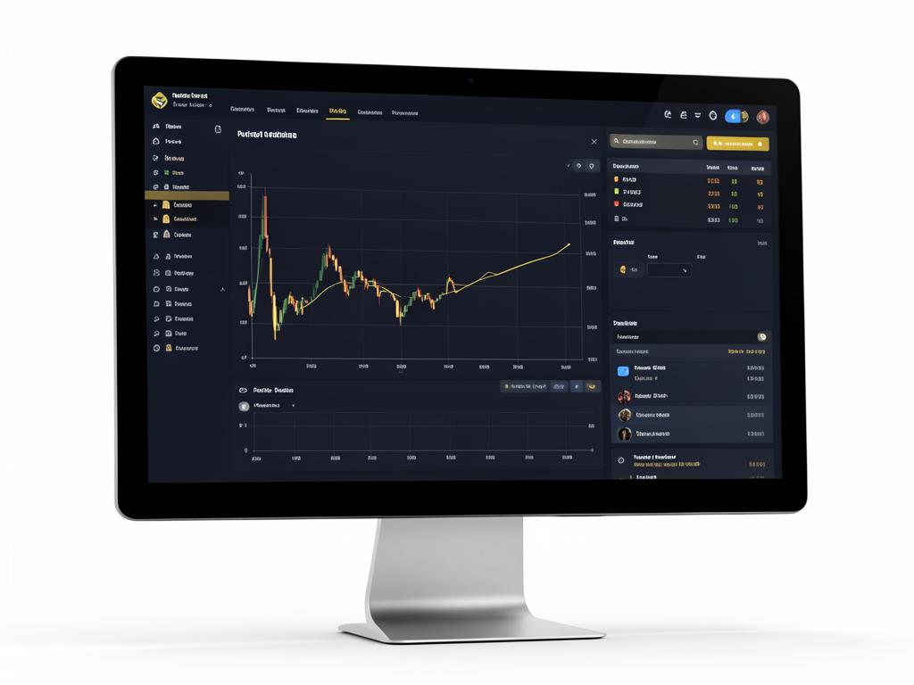 IBKR Desktop App auf einem Monitor